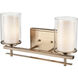 Huderson 2 Light 16.00 inch Bathroom Vanity Light
